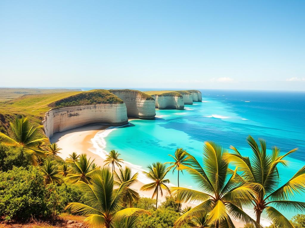 Coastal landscapes in Ceará