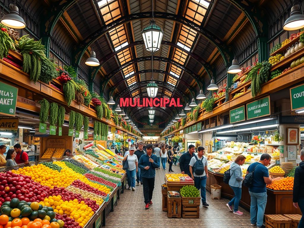 Mercadão Municipal interior